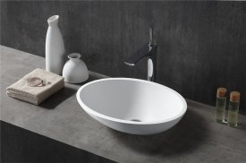 Super good price basin with solid surface