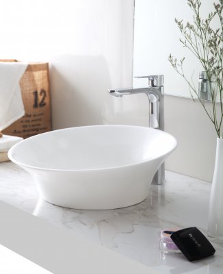 Inreda ditt badrum med exklusiv design handfat i komposit sten